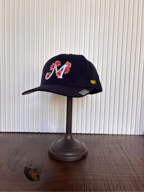 2026 The Masters Azalea Hat by American Needle.  NAVY, YOUTH (small sized adult)